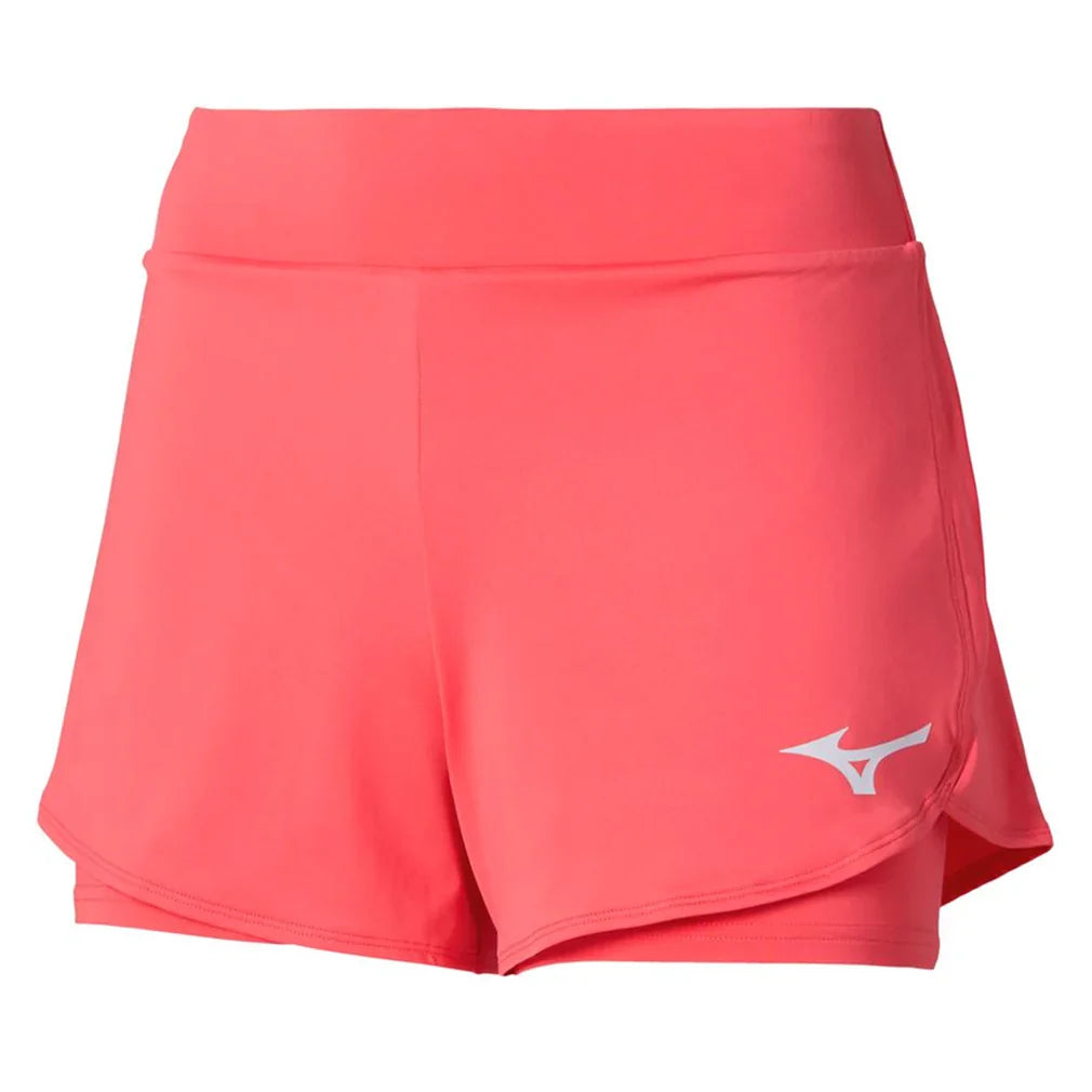 Women`s Flex Tennis Short Barely Pink Apparel Mizuno