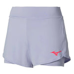 Women`s Flex Tennis Short Icelandic Blue Apparel Mizuno