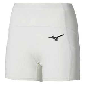 Women`s Short Tennis Tight White Apparel Mizuno