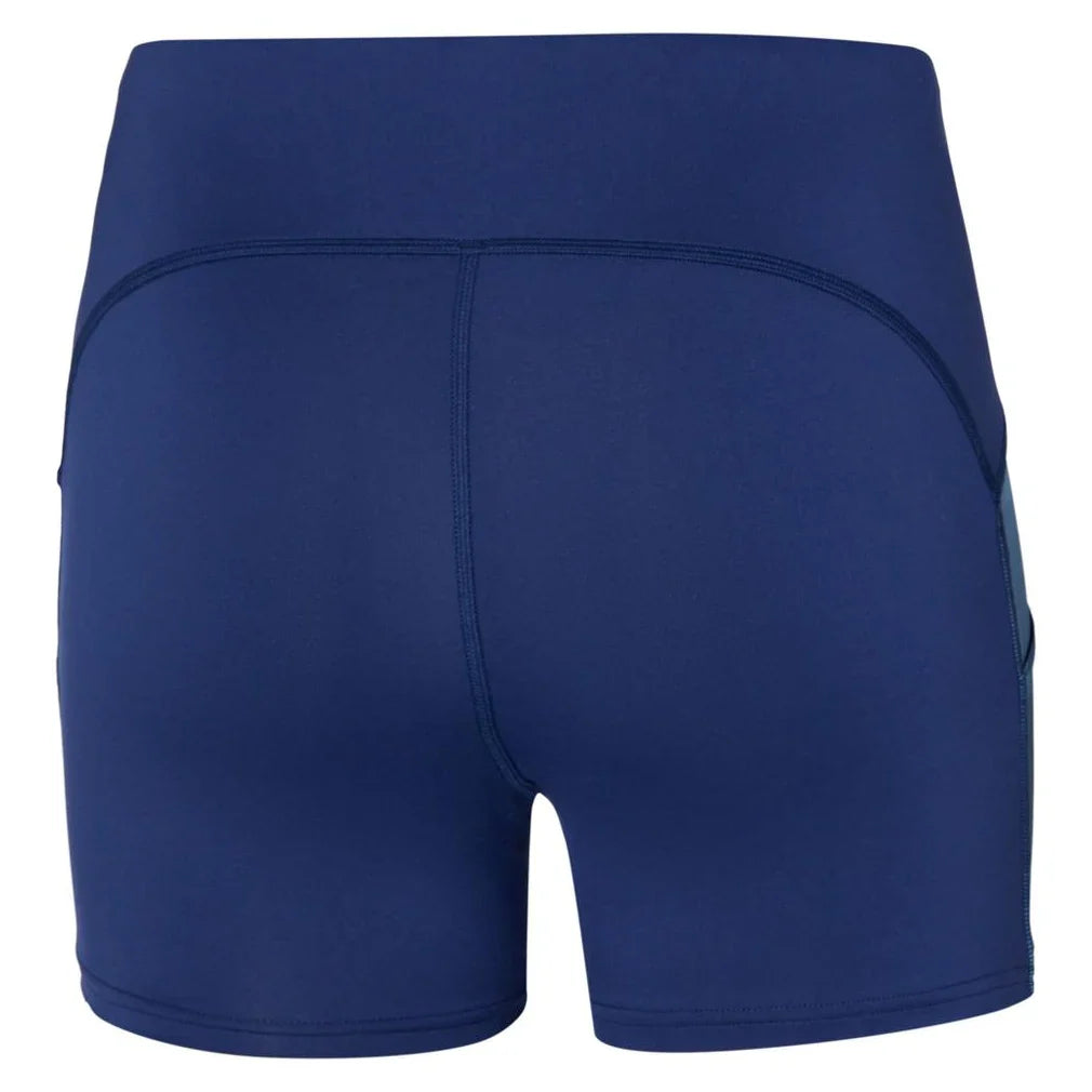 Women`s Short Tennis Tight Bellwether Blue Apparel Mizuno