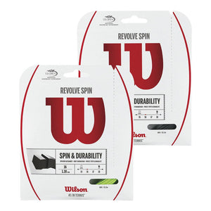 Revolve Spin Tennis String Strings Wilson