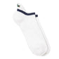 Unisex Low-Cut Technical Socks White and Navy Blue Socks Lacoste