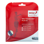Focus Hex Plus 25 Tennis String Strings Mauve Sports