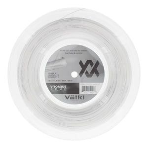 V-Torque Tour Tennis String Reel White Strings Volkl