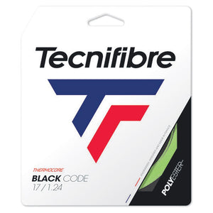 Black Code Tennis String Lime Strings Tecnifibre