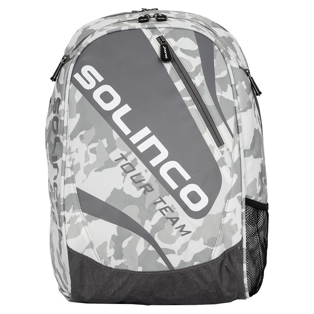 Artic Camo Tennis Backpack Bags Solinco