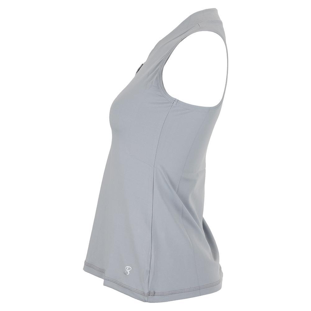 Women's UV Racerback Tennis Tank Stone Apparel Sofibella