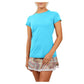 Women's UV Short Sleeve Tennis Top Apparel Sofibella