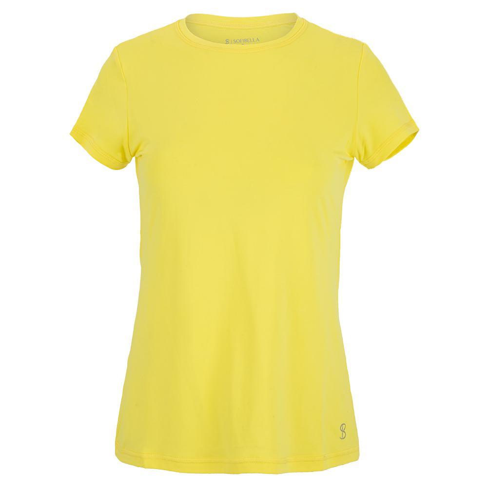 Women`s UV Short Sleeve Tennis Top Sunshine Apparel Sofibella