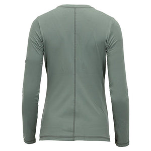 Women's UV Colors Long Sleeve Tennis Top Army Apparel Sofibella