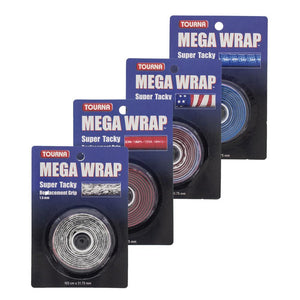 Mega Wrap Replacement Tennis Grip Accessories Tourna