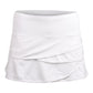 Women`s Scallop Tennis Skort Apparel Lucky In Love