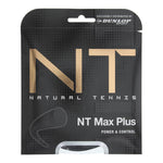 NT Max Plus 16G Tennis String Black Strings Dunlop
