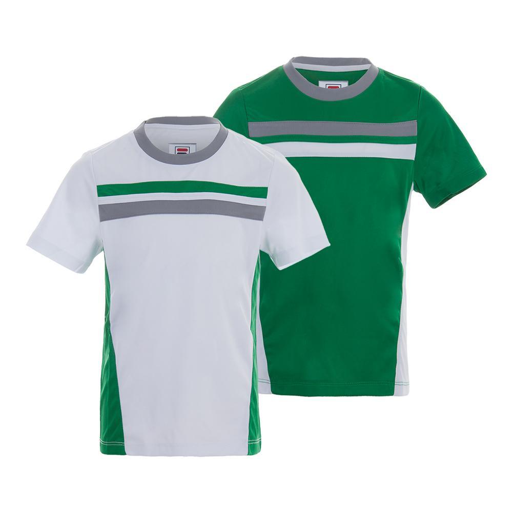 Boys' On the Line Colorblocked Tennis Crew Apparel Fila