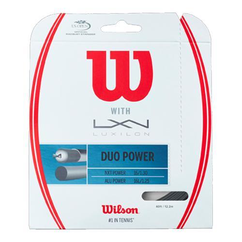 Duo Power Hybrid Tennis String Strings Wilson