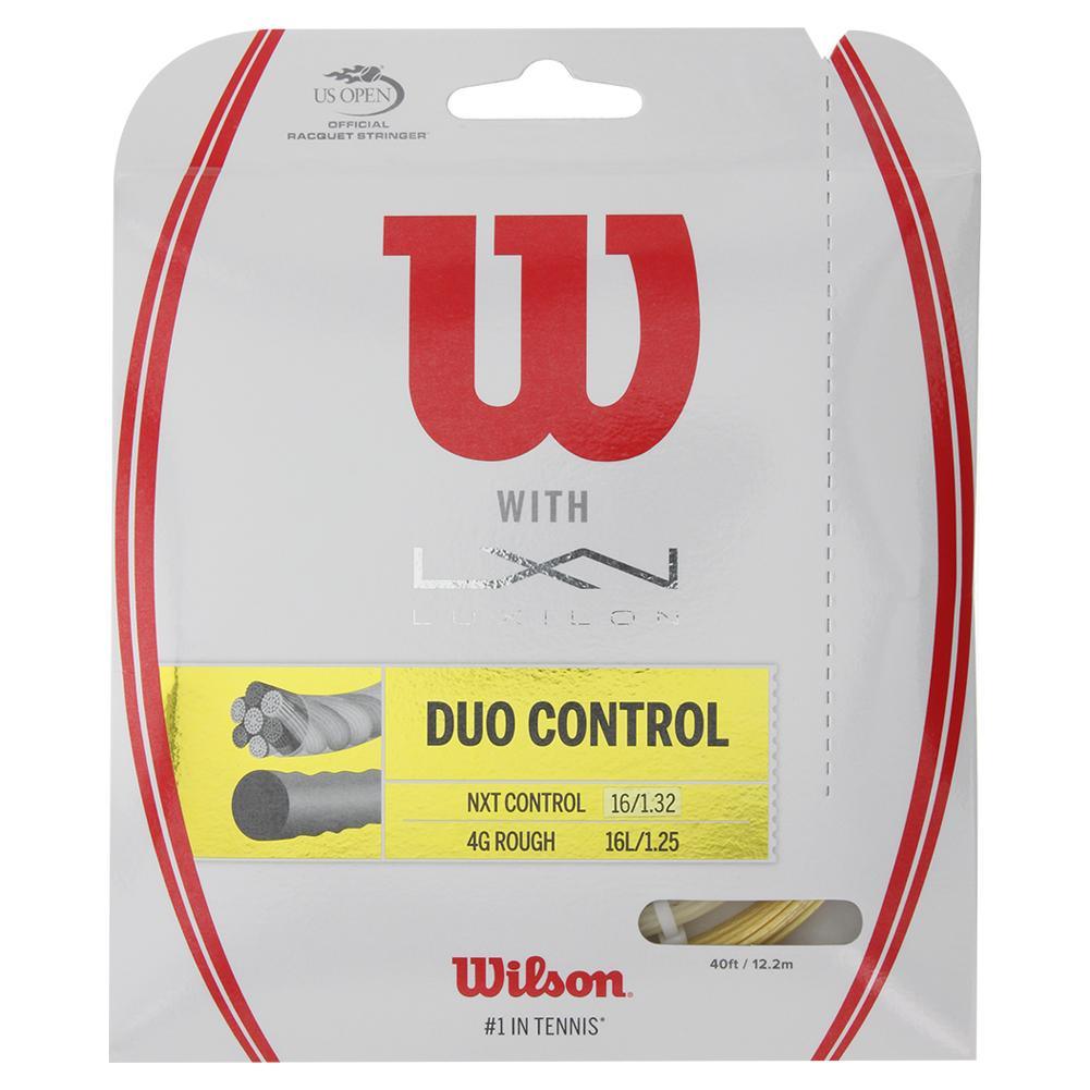 Duo Control Hybrid Tennis String Strings Wilson
