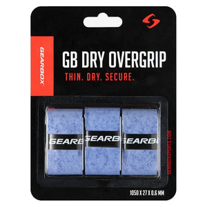 3-Pack Dry Pickleball Overgrip Light Blue Accessories Gearbox