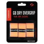 3-Pack Dry Pickleball Overgrip Neon Orange Accessories Gearbox