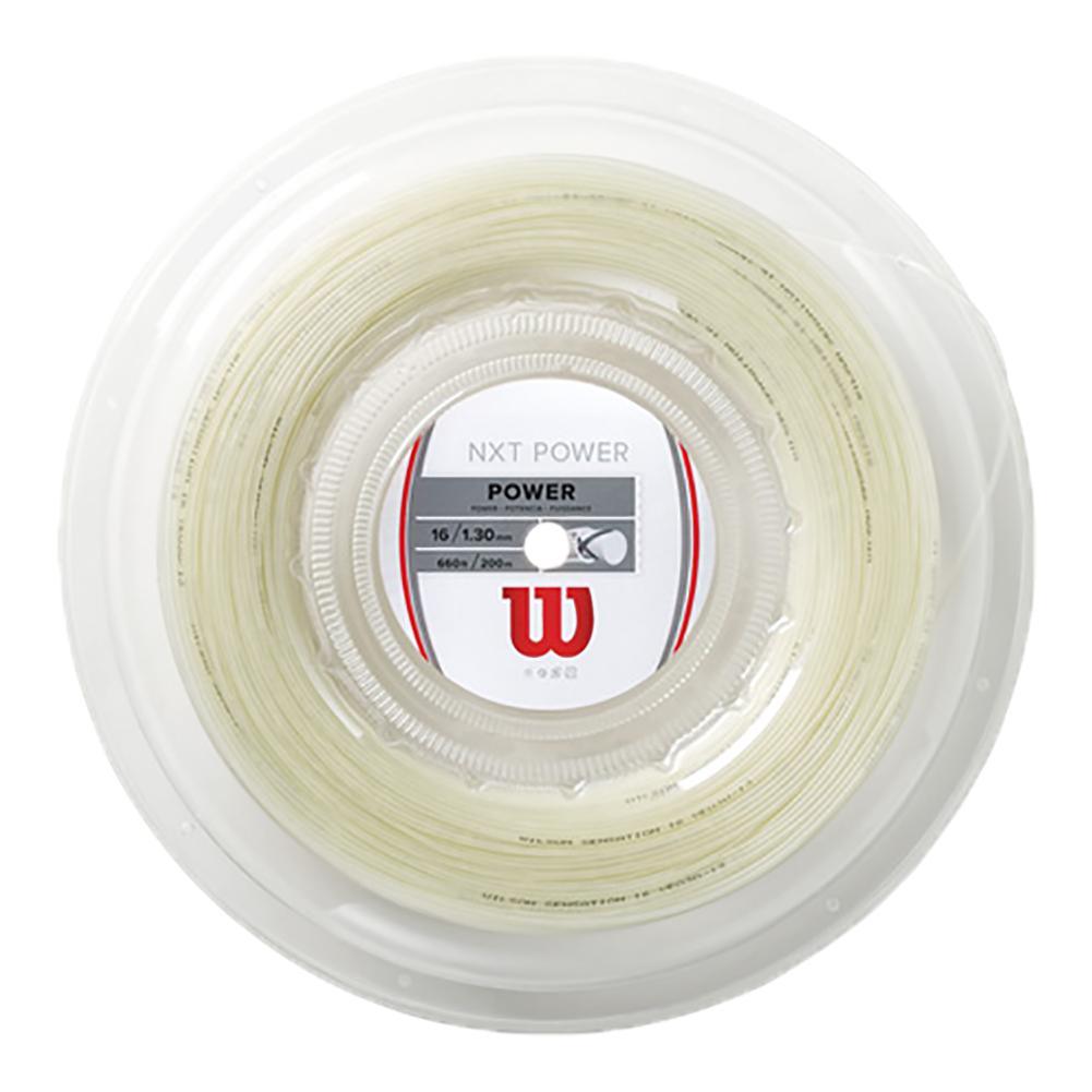 NXT Power 16 200M Tennis String Reel Natural Strings Wilson