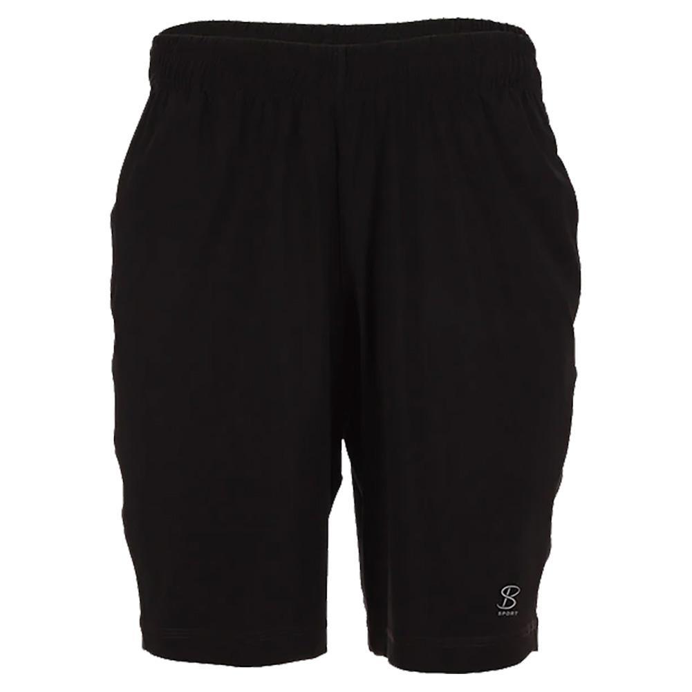 Men's SB Sport Game 9 Inch Tennis Short Black Apparel Sofibella