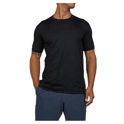 Men's SB Sport Classic Fit Short Sleeve Tennis Crew Black Apparel Sofibella