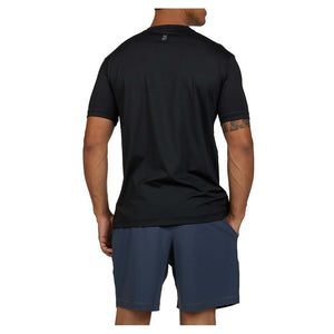 Men's SB Sport Classic Fit Short Sleeve Tennis Crew Black Apparel Sofibella