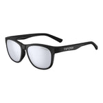 Swank Sunglasses Satin Black with Smoke Bright Blue Lenses Accessories Tifosi