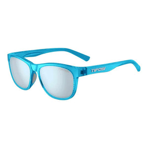 Swank Sunglasses Crystal Sky with Smoke Bright Blue Lenses Accessories Tifosi