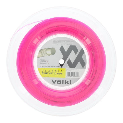 Classic Synthetic Gut Tennis String Reel Strings Volkl