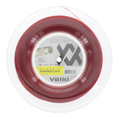 Classic Synthetic Gut Tennis String Reel Strings Volkl