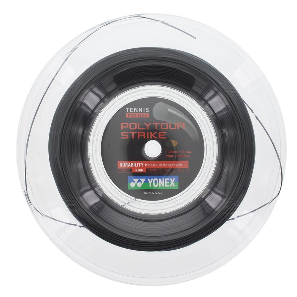 POLYTOUR STRIKE Tennis String Reel Black Strings Yonex