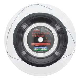 POLYTOUR STRIKE Tennis String Reel Black Strings Yonex