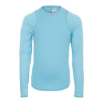 Girls' Long Sleeve Athletic Tennis Crew Ocean Apparel Lucky In Love