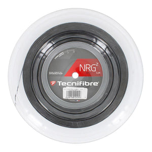 NRG2 Tennis String Reel Black Strings Tecnifibre