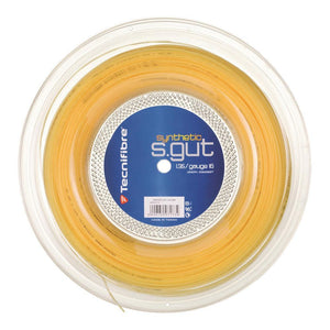 Synthetic Gut Tennis String Reel Gold Strings Tecnifibre