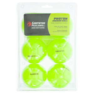 Indoor Pickleball 6 Pack Balls Gamma