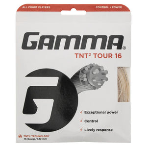 TNT2 Tour Tennis String Natural Strings Gamma