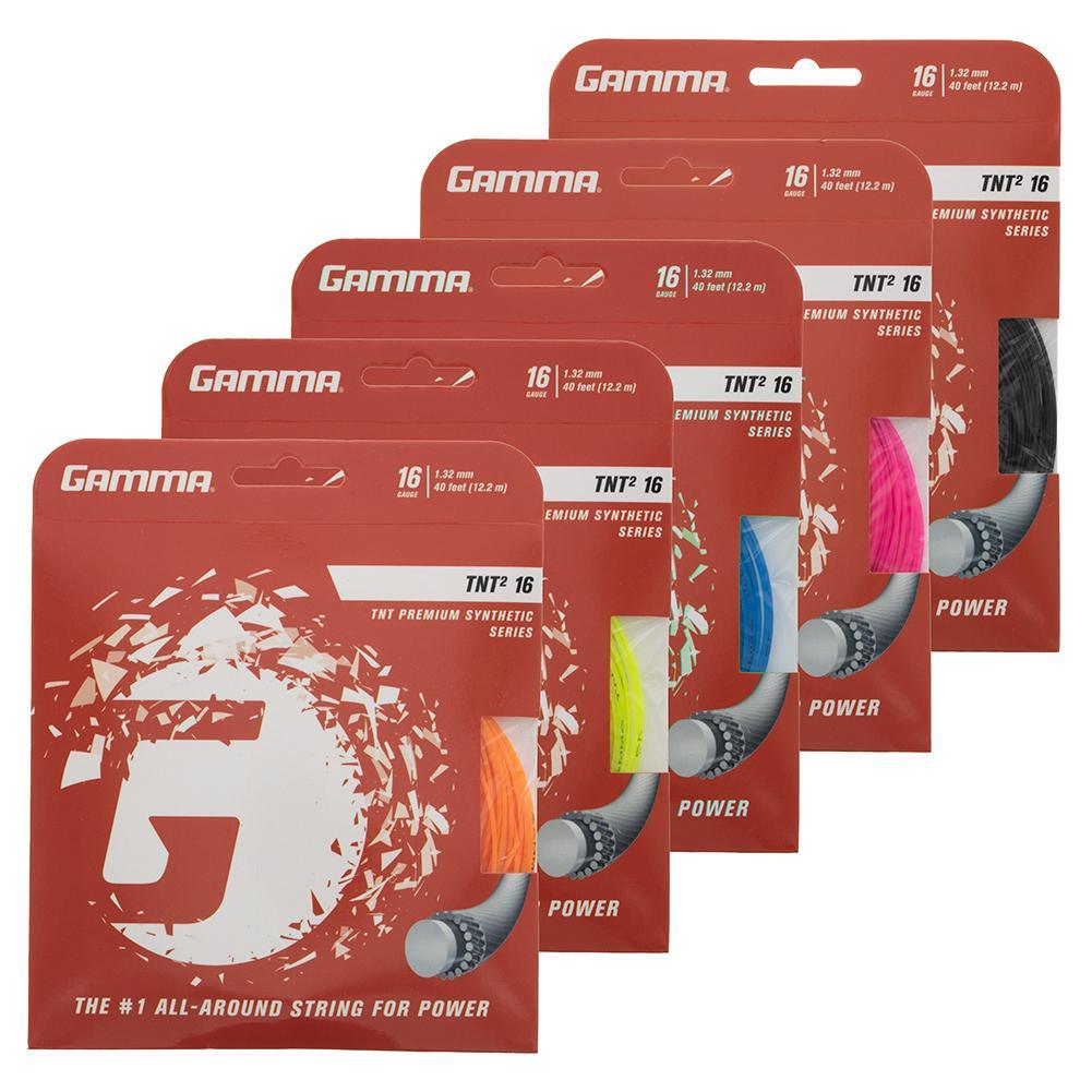 TNT2 16G Tennis String Strings Gamma