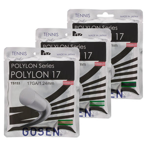 NATURAL - Polylon 17G Tennis String Strings Gosen