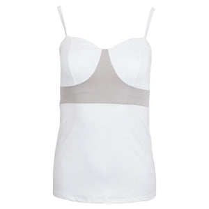 Women's Contour Tennis Tank White Apparel Eleven