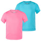 Girls' Dynamic High-Low Short Sleeve Tennis Top Apparel Lucky In Love