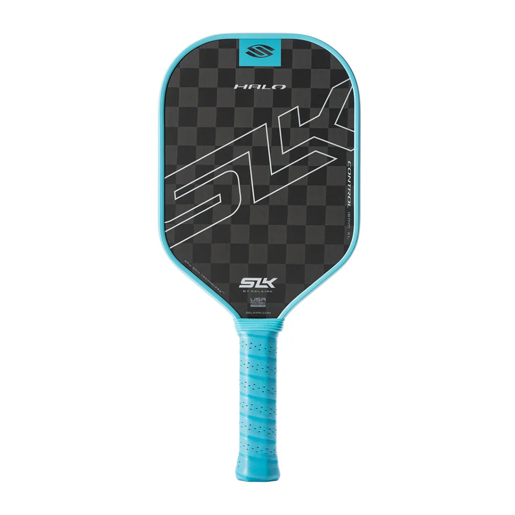SLK Halo Control Pickleball Paddle XL Blue Racquets Selkirk