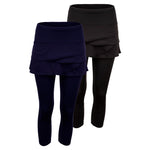 Women's Scallop Tennis Capri Apparel Lucky In Love