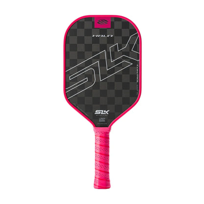 SLK Halo Control Pickleball Paddle XL Pink Racquets Selkirk