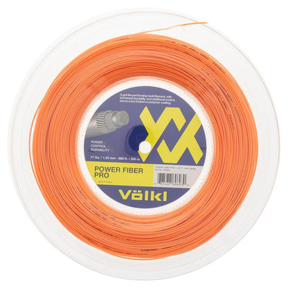 Power Fiber Pro Tennis String Reel Strings Volkl