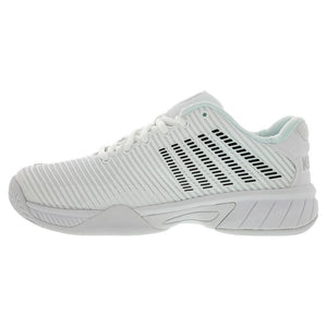Juniors` Hypercourt Express 2 Tennis Shoes White and Black Footwear K-Swiss