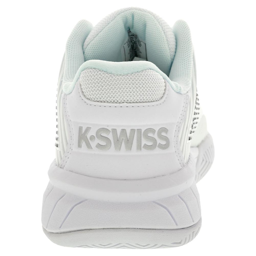 Juniors` Hypercourt Express 2 Tennis Shoes White and Black Footwear K-Swiss