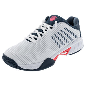 Juniors` Hypercourt Express 2 Tennis Shoes White and Stargazer Footwear K-Swiss
