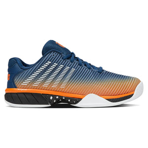 Juniors` Hypercourt Express 2 Tennis Shoes Blue Opal and Black Footwear K-Swiss