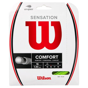 Sensation 16g Neon Green Tennis String Strings Wilson